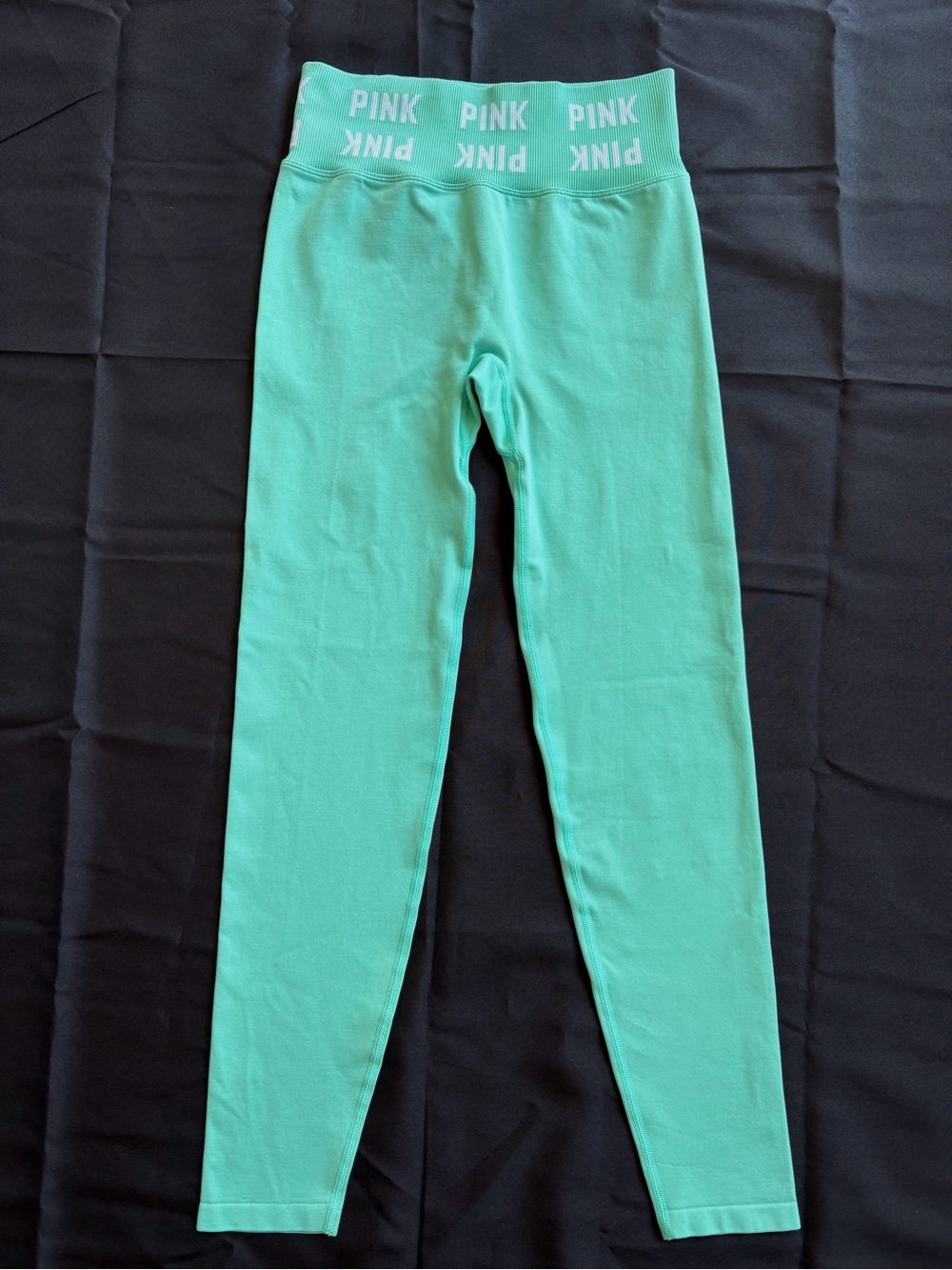 PINK Victoria's Secret Aqua High-Waist Leggings